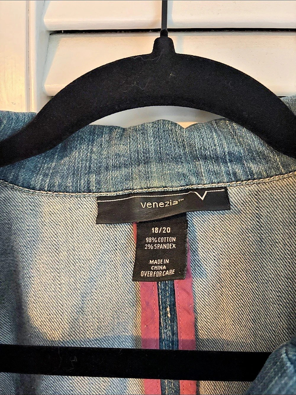 Venezia Denim Jacket Blue Size 18/20 - Picture 2 of 12